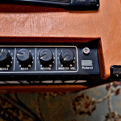 Roland CUBE-60 60-Watt 1x12" Guitar Combo 1988 - 1989 - Orange image 11