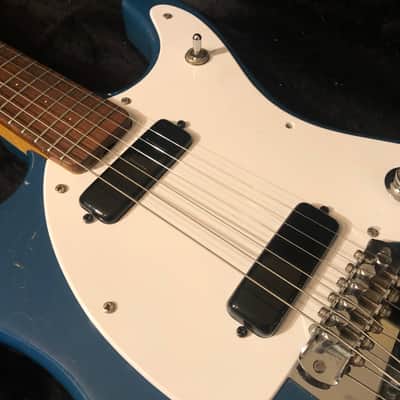 Vintage Mosrite Ventures ii Slab Body 1965 Blue EXTREMELY RARE Johnny Ramone HSC !!! image 4