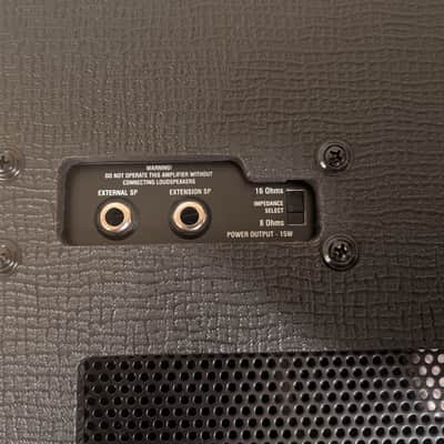 CLEAN !!! Vox AC15C1 Custom 2-Channel 15-Watt 1x12" Guitar Combo 2010 - Present - Black image 9