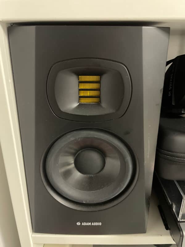 ADAM Audio T5V 5" Active Studio Monitors (Pair) 2010s - Black image 1