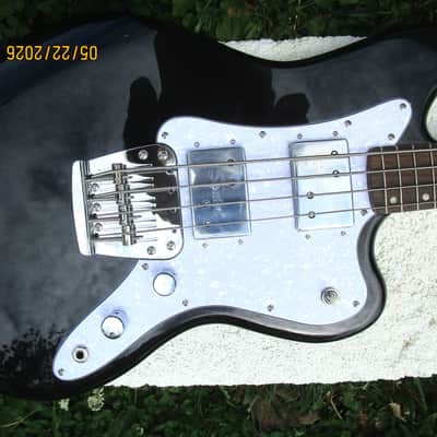 Squier Paranormal Rascal HH Bass Guitar, 2023, NOS, Charcoal Metalic image 4