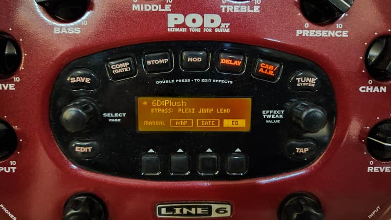 Line 6 POD xt Multi-Effect and Amp Modeler | Reverb Canada