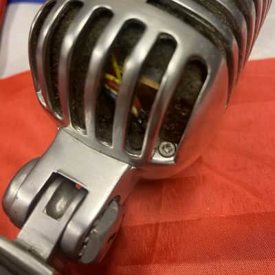 VINTAGE Shure 55SW 1960s microphone and lead- Metal image 9