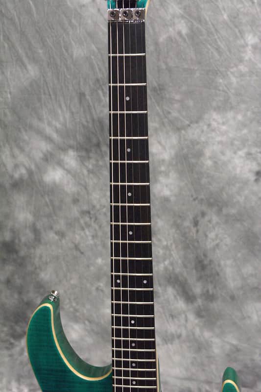 Edwards E-MV-125FR Black Turquoise Green | Reverb