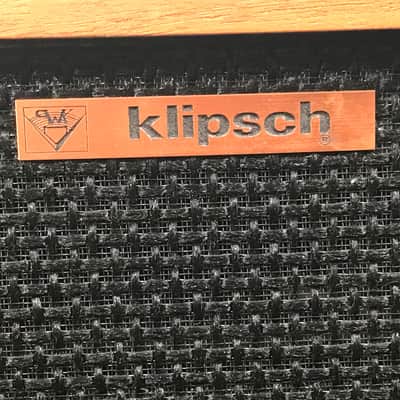 Vintage Pair of Klipsch Heresy HWO Speakers image 2