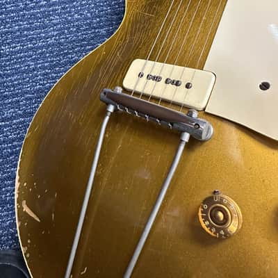 1952 Gibson Les Paul with Trapeze Tailpiece Goldtop First Issue image 16