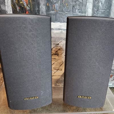 Aiwa Aiwa SX-AV2700  2-way, bass-reflex front & back & center channl speaker system 90s  - Black image 2