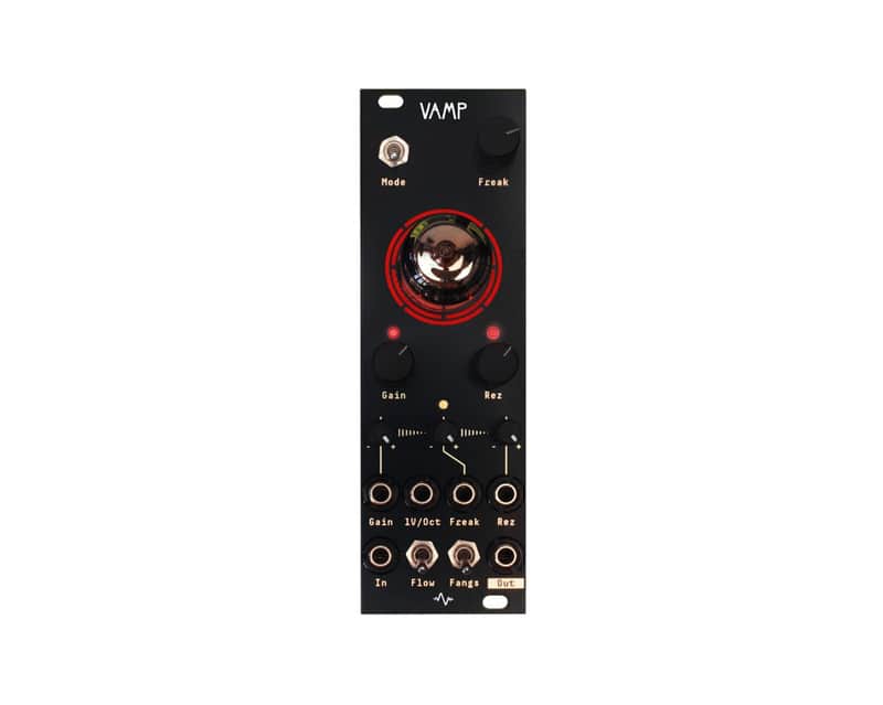 Apollo View Vamp 8HP Multi-Mode LP/BP/HP Sallen-Key Filter with Tube Saturation & Distortion image 1