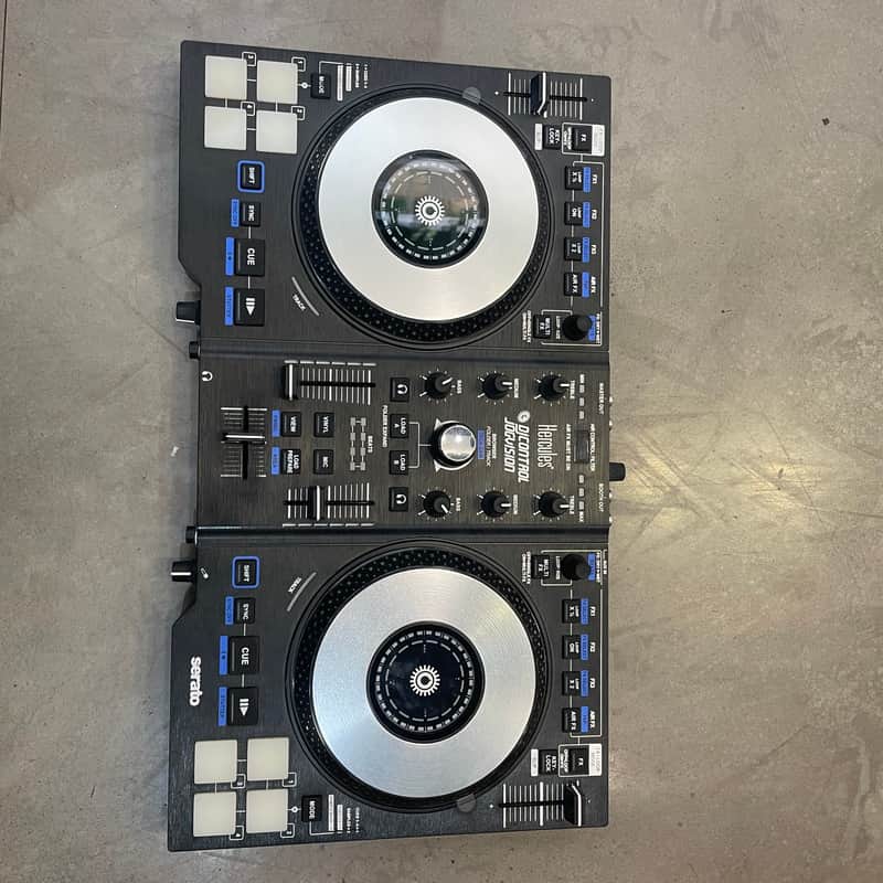 2010s Hercules DJControl JogVision USB Serato DJ Controller Black