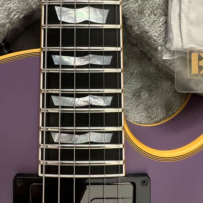 2021 ESP Eclipse CTM I FT Reversed Flag Inlays - Purple Satin (One and only) Mint/Like B-New! image 10