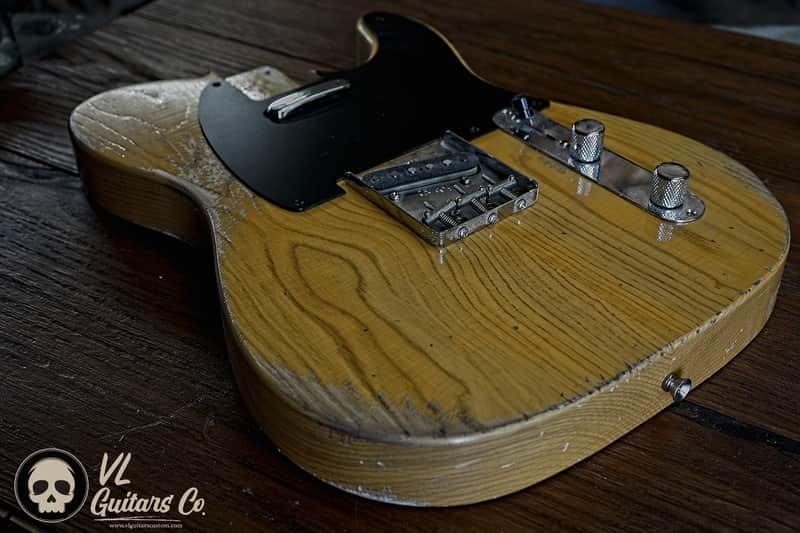 Telecaster 52 Butterscotch Relic Body (Custom Quality) image 1