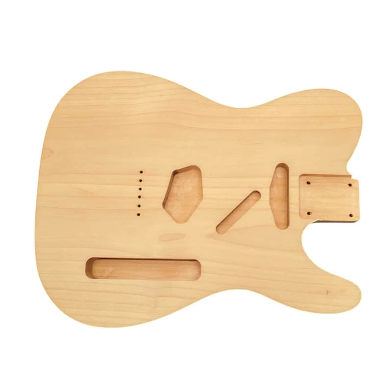 T-Style 2 piece Alder Body - Double binding and full thickness image 1