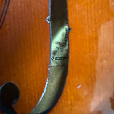 Andrew Schroetter Violin 3/4 420/801 1985 - Natural image 5