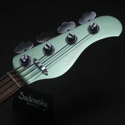 Sadowsky P-Bass Bass Freaks Ltd 4 2025 - Sage Green Met. image 5