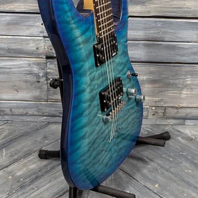 Used Schecter C-6 Plus Electric Guitar with Gig Bag image 4