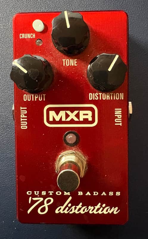 MXR M78 Custom Badass '78 Distortion 2011 - Present - Red image 1