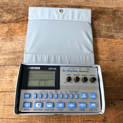 Boss DR-110 Dr. Rhythm 1980s - Silver