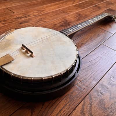 Vintage 1950s Harmony Roy Smeck 4 String Tenor Banjo image 4