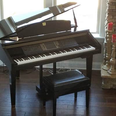 YAMAHA CLAVINOVA CVP900 2005 BLACK/LAQUER image 2