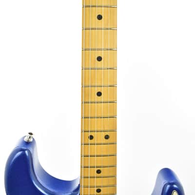 Fender American Ultra Stratocaster with Maple Fretboard Cobra Blue image 8