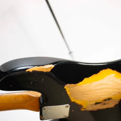 Fender Precision Bass with Rosewood Fretboard 1963 - Black Refin image 13