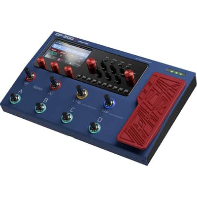 Valeton Guitar Pedal Multi-Effects Processor Guitar Bass Amp Modeling IR Cabinets Simulation with FX Loop MIDI I/O Expression Pedal Stereo OTG USB Audio Interface GP-200X image 2
