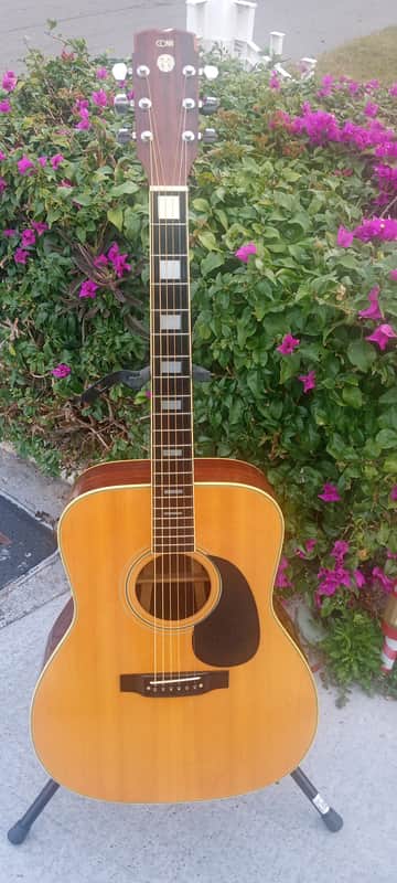 Conn F 27 1974-5 - D35 ROSEWOOD TRI-PANEL with Gibson like Abalone Ebony Fret Board FREE SHIPPING image 1