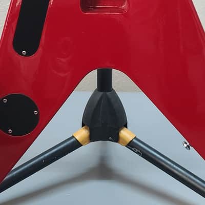 Washburn Dime 332 FLOYD ROSE TM conversion, B Law L500xl, Grovers, cust paint!2005 - Red image 11