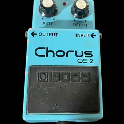 Boss CE-2 Chorus (Black or Green Label) 1988 - 1992 - Blue X14967 image 1