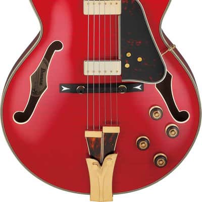 Ibanez GB10SEFM-SRR George Benson Signature Hollow Body Guitar 6-String  - Sapphire Red + Case image 1