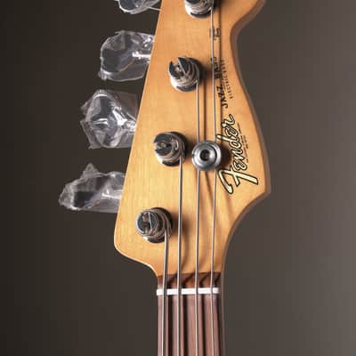 Fender Vintera 60s Jazz Bass - Daphne Blue w/ gigbag image 5