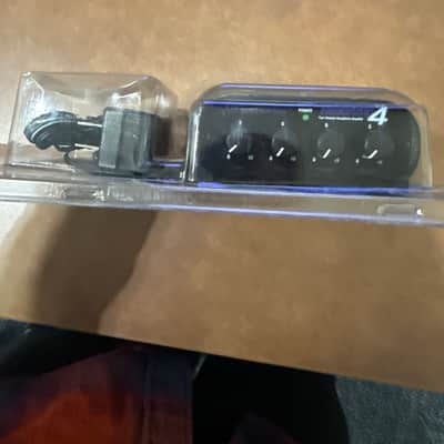 ART Headamp 4 8 Output Stereo Headphone Amplifier 2018 - Present - Black image 3