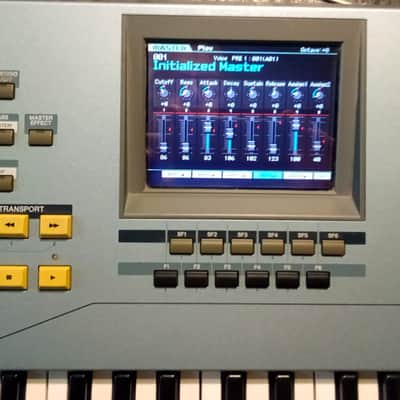 Yamaha Motif XS 6 Production Synthesizer 2000s - Gray image 5