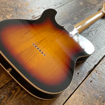 Fender Japan 1962 RI Nitro Finished Custom Telecaster 2024 Three Tone Sunburst w/ HSC & Docs MIJ image 4