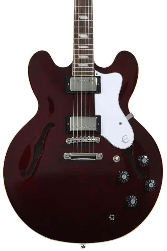 Epiphone Noel Gallagher Riviera Electric Guitar - Dark Red Wine image 1