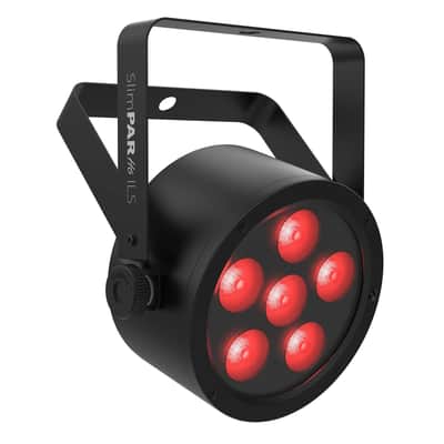(6) Chauvet DJ SlimPAR H6 ILS RGBAW+UV LED DMX Par Can Party/Stage Wash Lights image 2