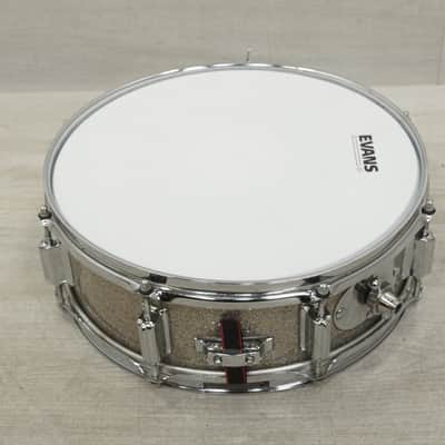 Immagine Used Rogers 14x5 Powertone Vintage Wood Snare Drum Silver Sparkle - 3