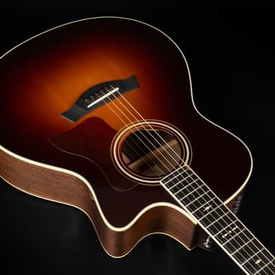 2015 Taylor 716ce - Vintage Sunburst | USA All Solid Grand Symphony Jumbo Acoustic Guitar Cutaway ES-2 Pickup | OHSC image 8