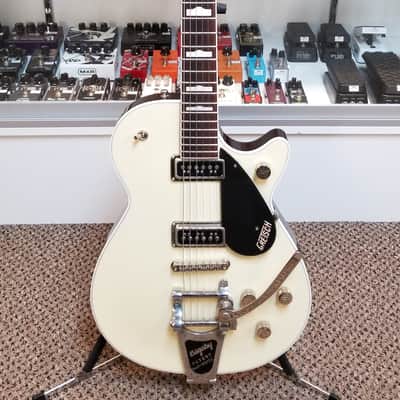 used 2020 Gretsch G6128TDS-PE-LIV Player’s Edition Jet DS w/ Bigsby in Lotus Ivory, Excellent Condition with OHSC & Paperwork! image 1