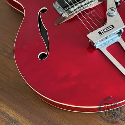Yamaha, Hollow Body, SA30T, Vintage 1968, Cherry Red image 6