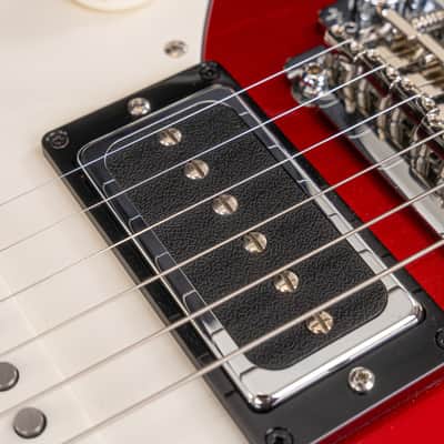 Suhr PT Traditional 90 Pete Thorn Signature Electric Guitar, Roasted Maple Fingerboard, Candy Apple Red image 8