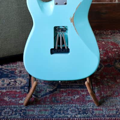 Sondelli Classic S -Daphne Blue Light Relic. NEW (Authorized Dealer) image 2