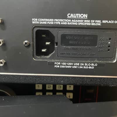 Lexicon 480L Digital Effects System with LARC Remote 1980s - Black / White Remote image 3