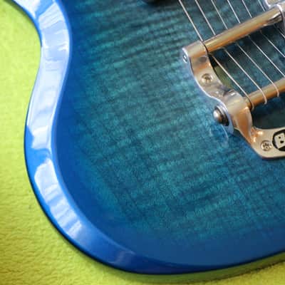 Gibson SG Deluxe 2013 - Cobalt Fade image 16