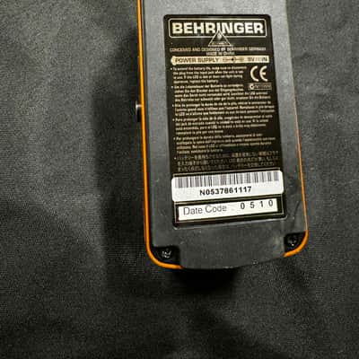 Behringer UT100 Ultra Tremolo 2000s - Brown image 3