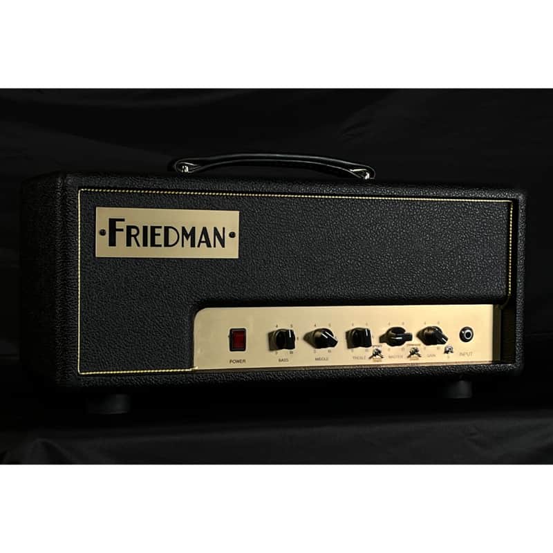 Friedman PT-20 "Pink Taco" 20-Watt Guitar Amp Head - Modified - Black image 1