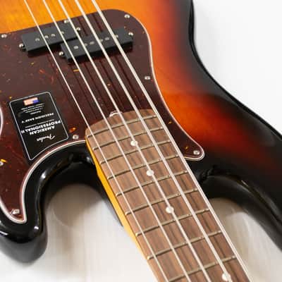 Fender American Professional II Precision Bass V - 3-color Sunburst with Rosewood Fingerboard image 6