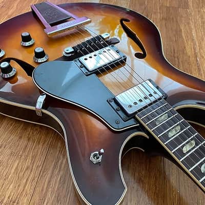 Yamaha Vintage Japanese 1970's SA-60 Sunburst Hollowbody w/ OHSC image 5