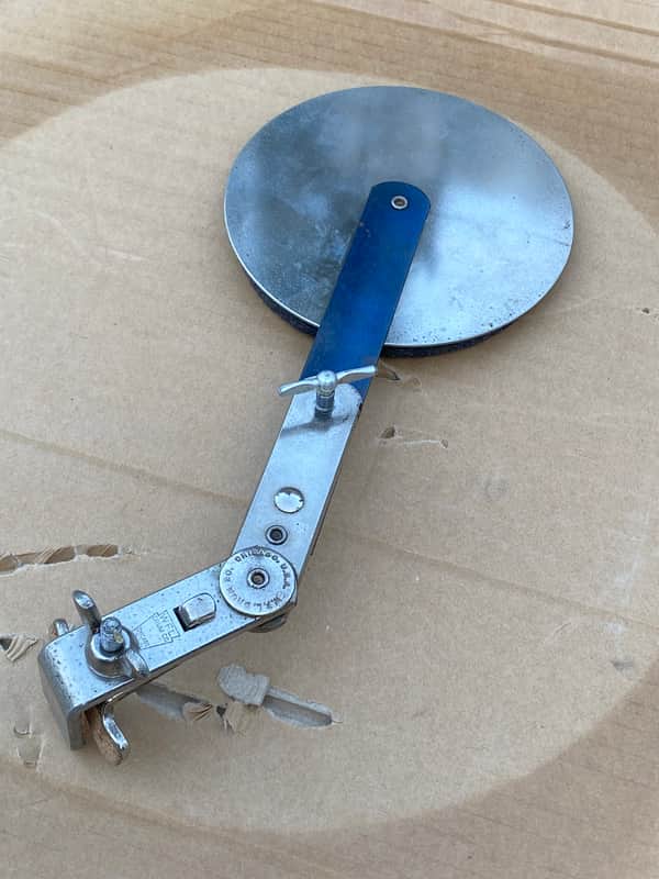 Vintage 1950‘s Ludwig WFL External Clamp-On Bass Drum Muffler in Nickel - Nice! image 1