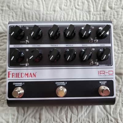 Friedman IR-D Dual Tube Preamp *MINT* 2024 - Present - Black / Silver image 2